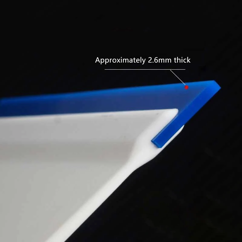1Pcs Window Tint Tool Car Windshield Squeegee With Insert Rubber Blade Windows Glass Film Installation Scraper Water Wiper