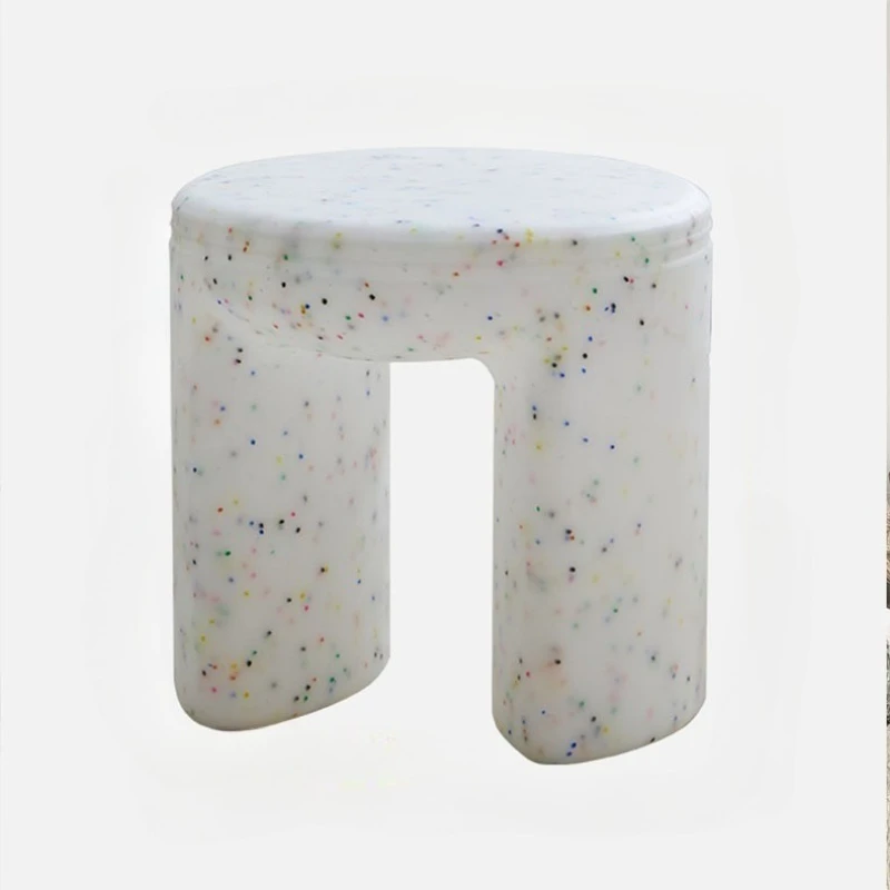 

Nordic living room creative low stool home door simple small shoe Internet celebrity plastic