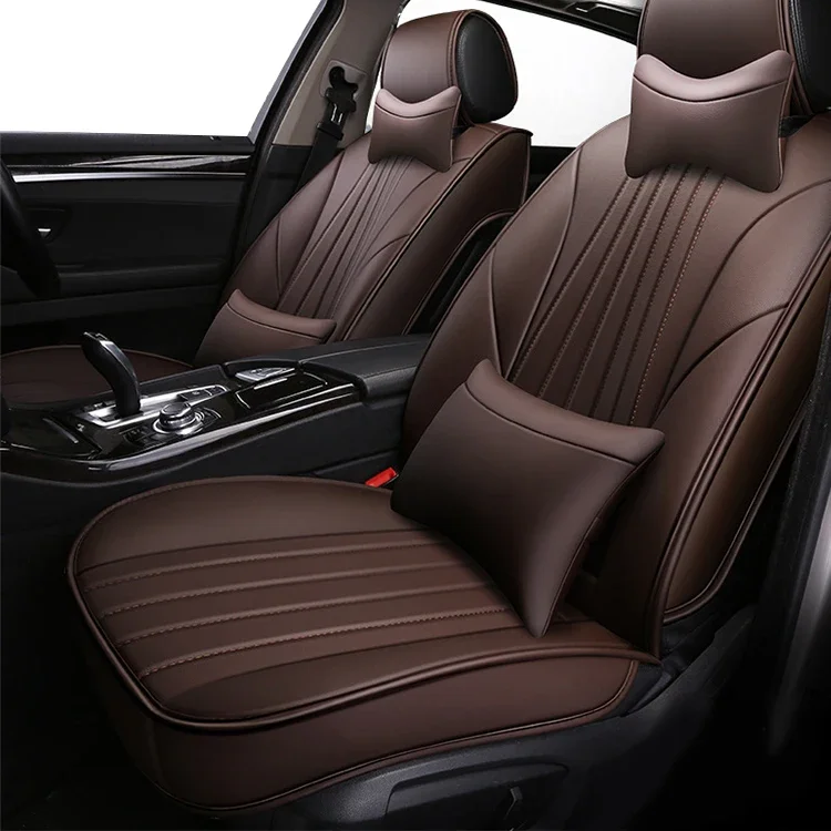 High Quality Custom Leather SUV Car Interior Accessories 5D Full  Set  Seat Cover for 5 Seaters