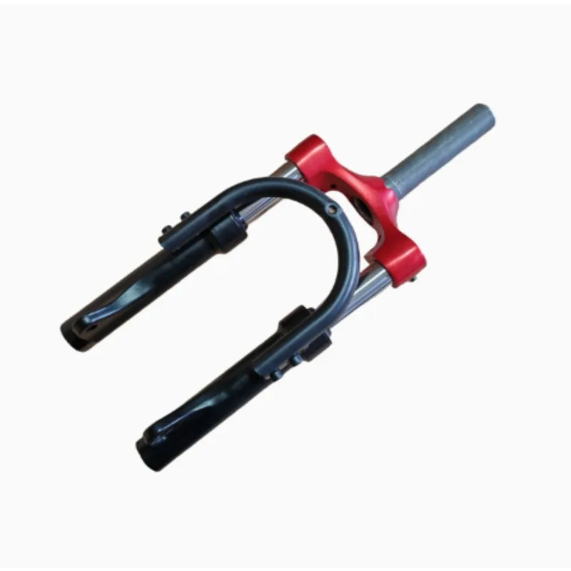 14‑Inch Threaded Hydraulic Front Fork, Shock‑Absorber Suspension Part for Foldable Lithium‑Ion Electric Vehicle