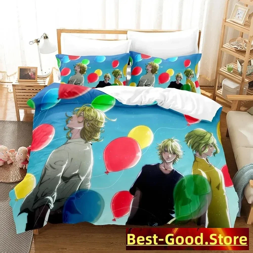 New Tiger & Bunny Bedding Set Single Twin Full Queen King Size Bed Set Adult Kid Bedroom Duvetcover Sets Anime parure de lit Bed