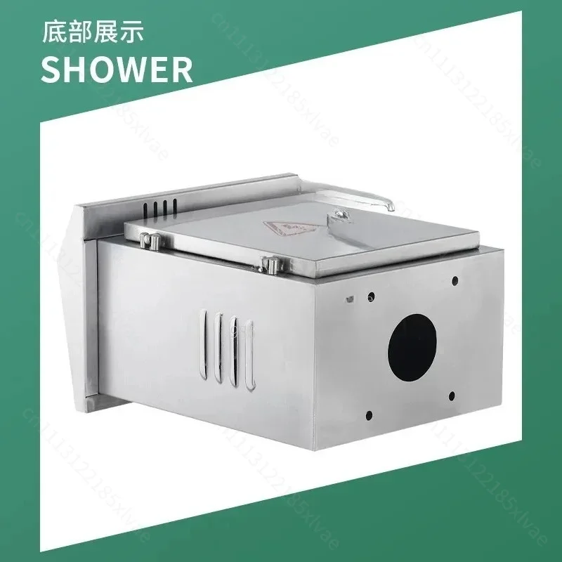 Double‑Door‑Instrument‑Monitoring‑Distribution‑Box‑Outdoor‑304‑Stainless‑Steel‑Column‑Box‑Electrical‑Equipment‑Spare‑Hardware