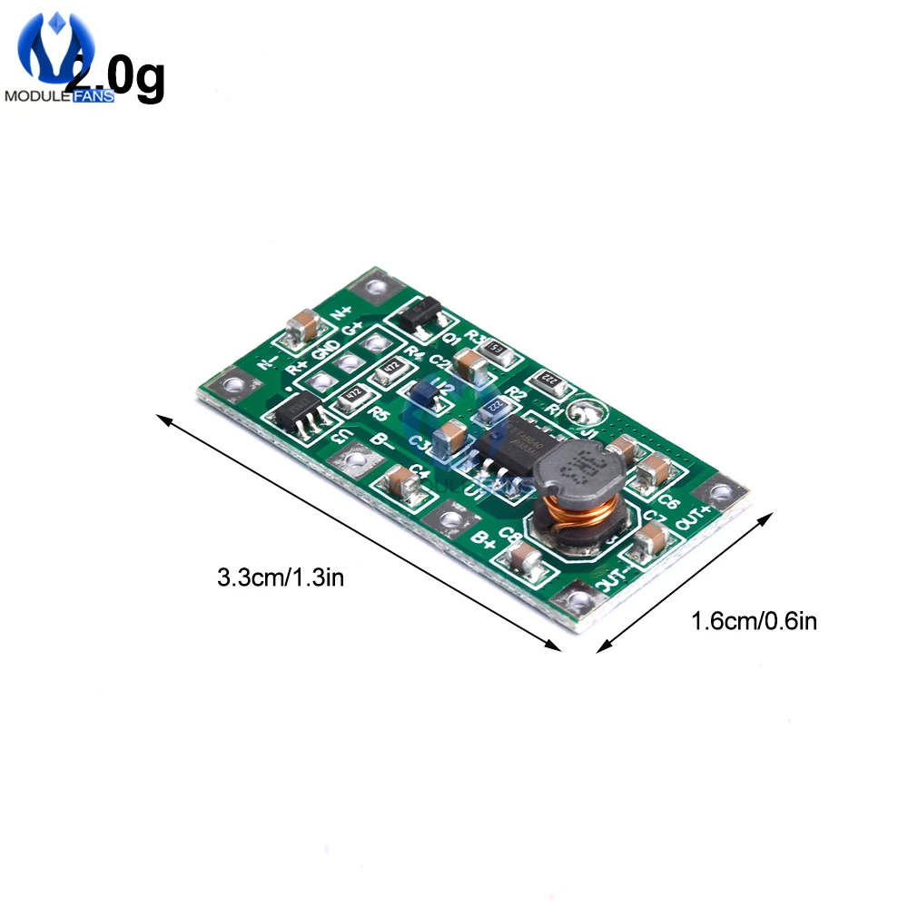 5V 1A UPS Boost Module Uninterruptible Power Supply Boost Module 3.7V Polymer 18650 Lithium Battery Protection Board