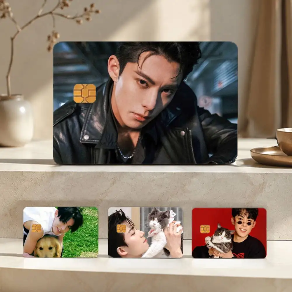 D-Dylan Wang bad-boy vibe Sticker Film Tape Skin for Credit Card Debit Card Waterproof Stickers