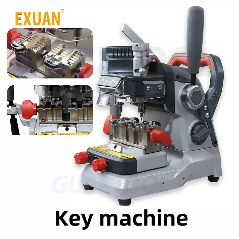 12V-18V Condor XP007 Key Copy Machine Flat End Milling And Internal Milling Manual Key Machine Multifunctional Buit In Battery