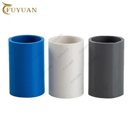 20/25/32/40/50/63/75/90mm  PVC Pipe Straight Coupling Connector Plastic Water Pipe Equal Quick Joints Garden Irrigation Fittings