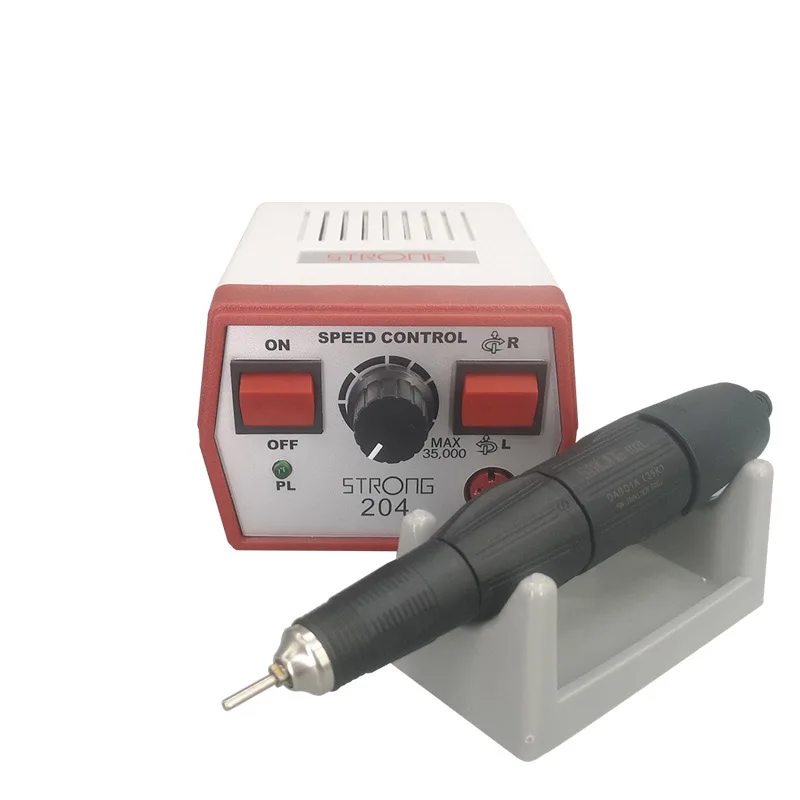 

Strong204 102L Red Dental Lab Equipment Original Dental MicroMotor With 35000 RPM