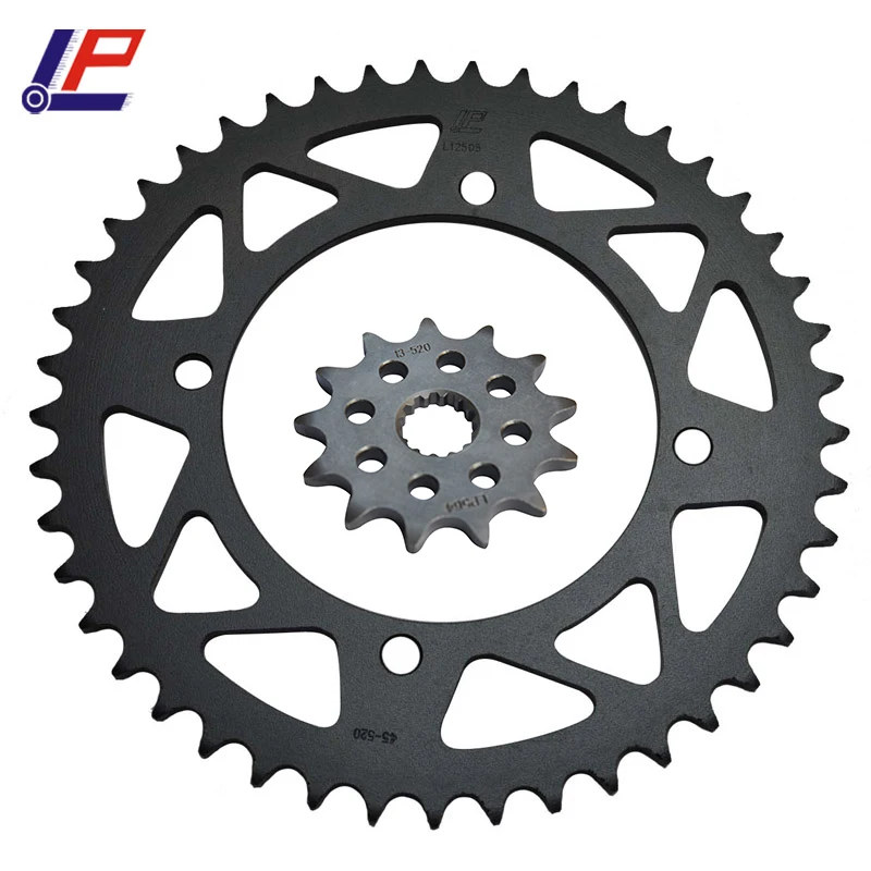 

LOPOR 520 CNC 13T 47T Front Rear Motorcycle Sprocket for Yamaha XVS125 Drag Star 520 Chain Conversion XVS 125 2000-2004