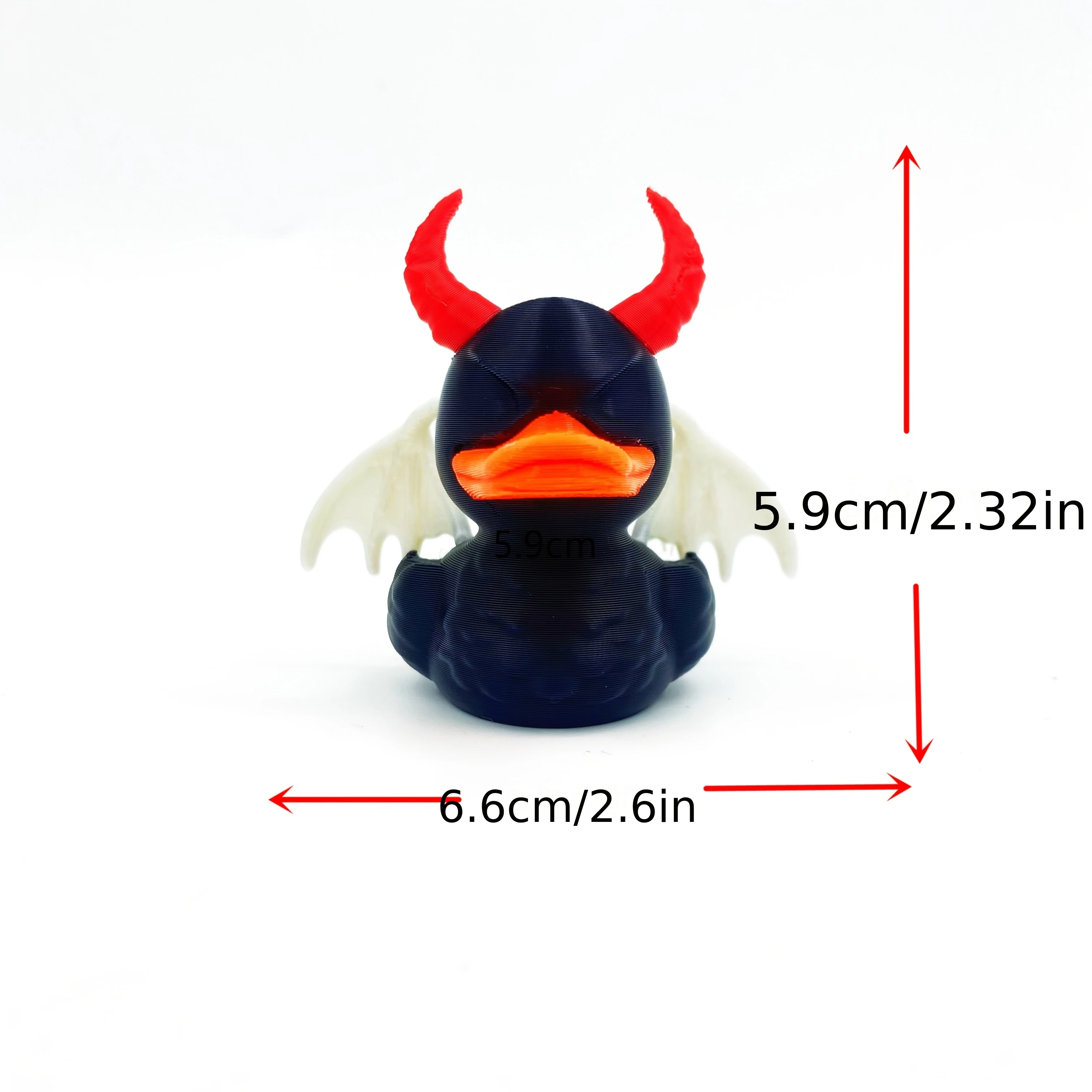 3D printing creative dark swan model statue, Halloween and Easter decorations, atmosphere ornaments, holiday gifts