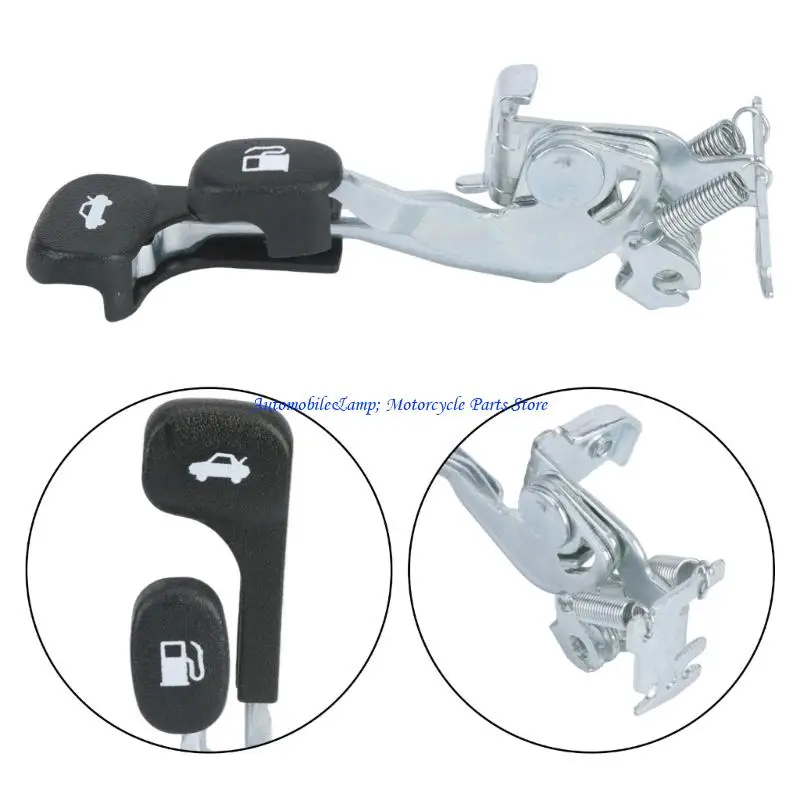 H7BD 8157022012 Double Function Cap And Trunk Release Handle Trunk Cover Opening Handle Assembly Filler Boot Lid