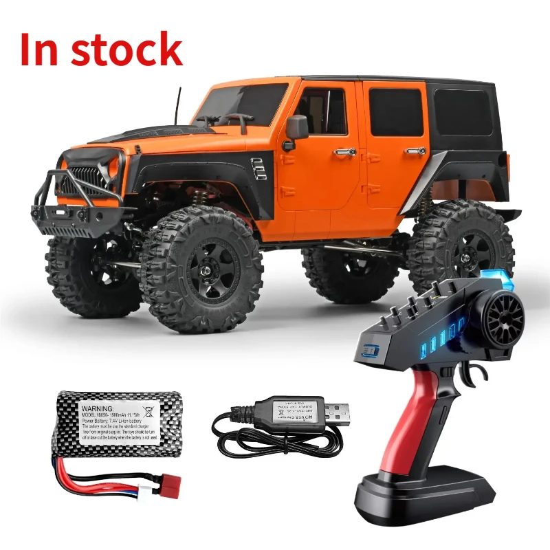 Mn 1:10 NEW Mn222 Model Climbing Car Full Scale Rc Remote Control Model Off-road Four-wheel Drive Toy Car Adult Toy Gift image 2