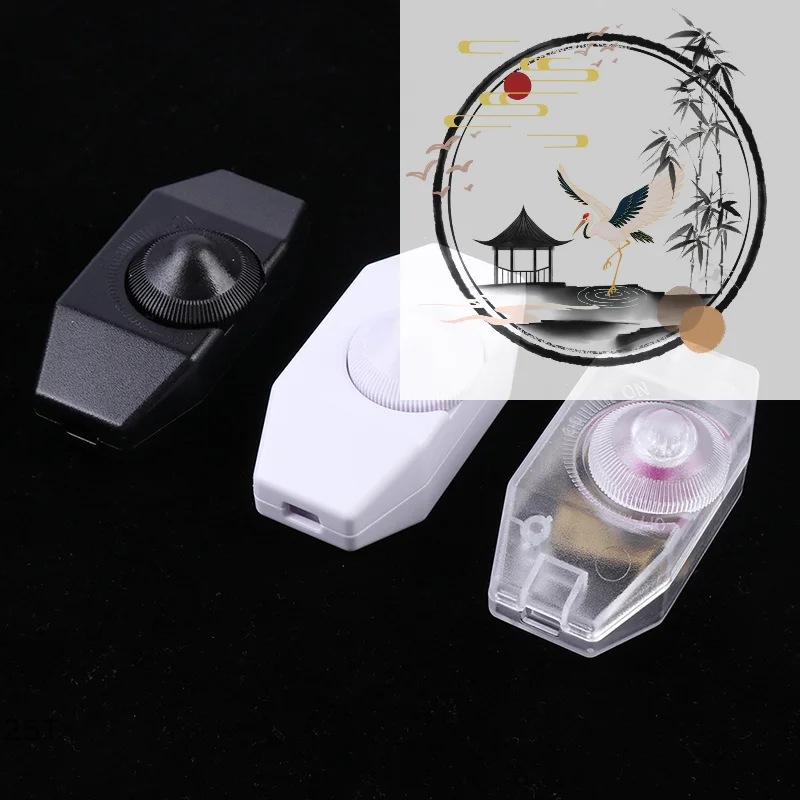 220v 1a Lamp Dimmer Cord Temperature Regulating Speed Regulating Rotary Switch