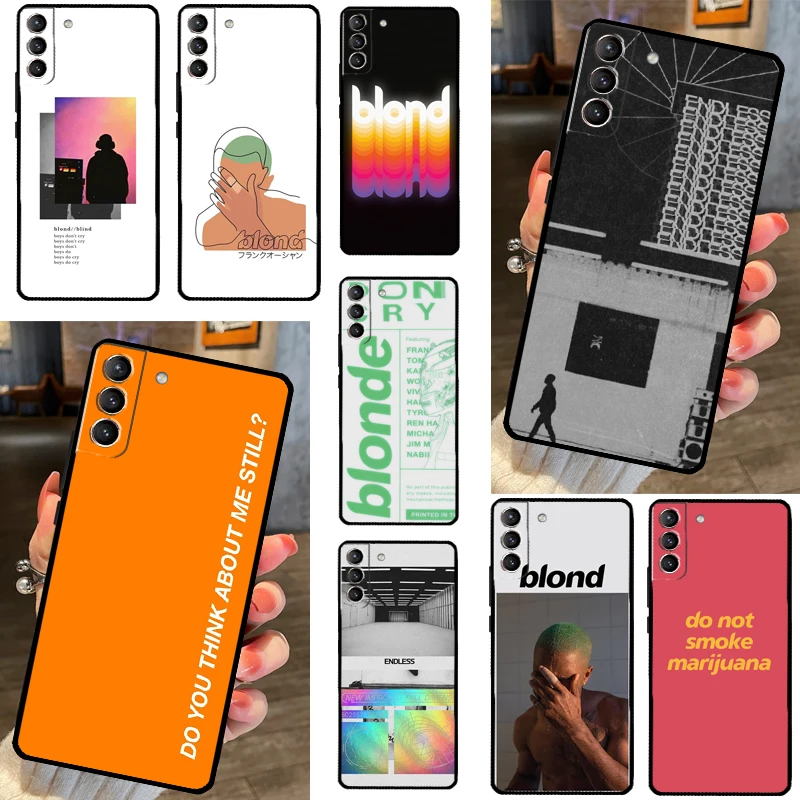 Blonde Case For Samsung Galaxy S22 S23 Ultra S20 S21 FE Note 10 Plus S8 S9 S10 Note20 Ultra Cover