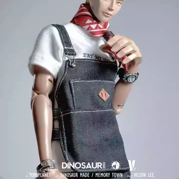 DinozaurMade 1/6 żołnierz modne ubranka dla lalki dżinsowy garnitur akcesoria kolekcja modeli fit 12 cali figurka ciało DIY prezent