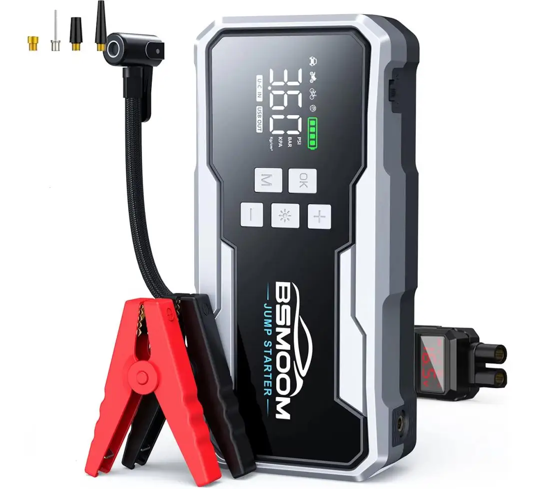 150PSI Luchtpomp Auto Batterij Noodversterkers 7000A Auto Jump Starter Power Bank Draagbare Startapparaat Auto Starter Nieuwe