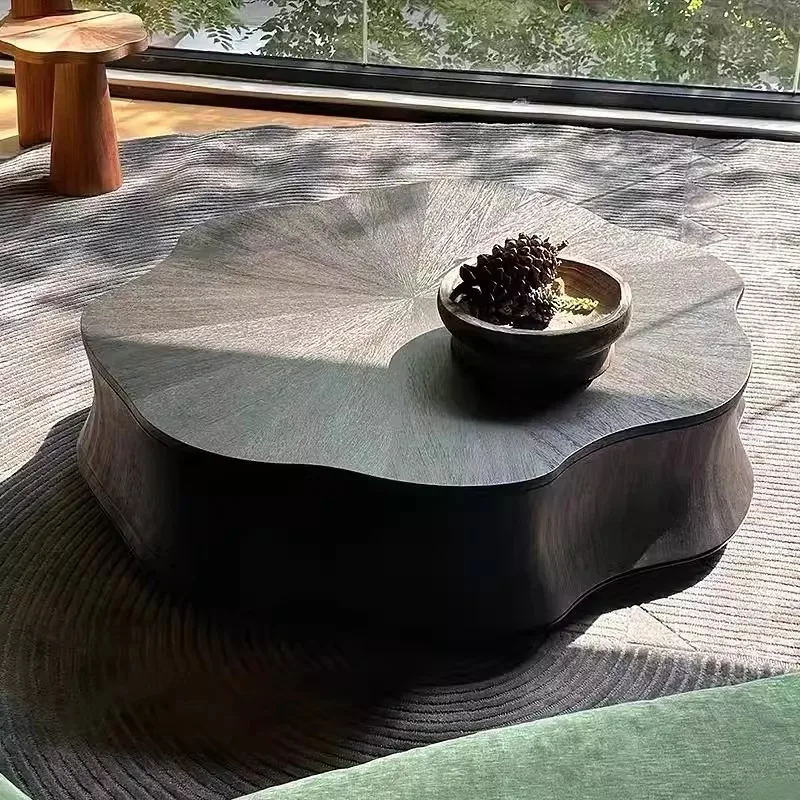 

Итальянский стол, современный простой цветочный столик для гостиной, круглый кофейный усовершенствованный облачный кофейный столик