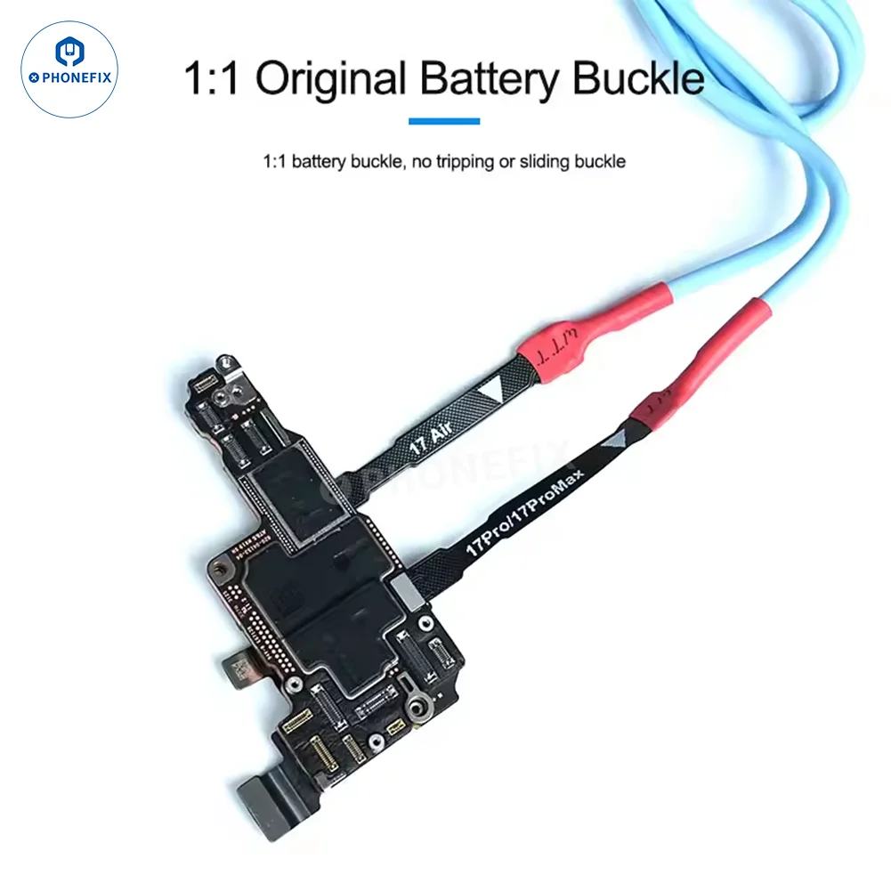 SUNSHINE SS-908H IP17 Repair Power Cable with USB port and Soft FPC for iPhone 17/Air/ProMax Battery-Free Startup ,Snap and use