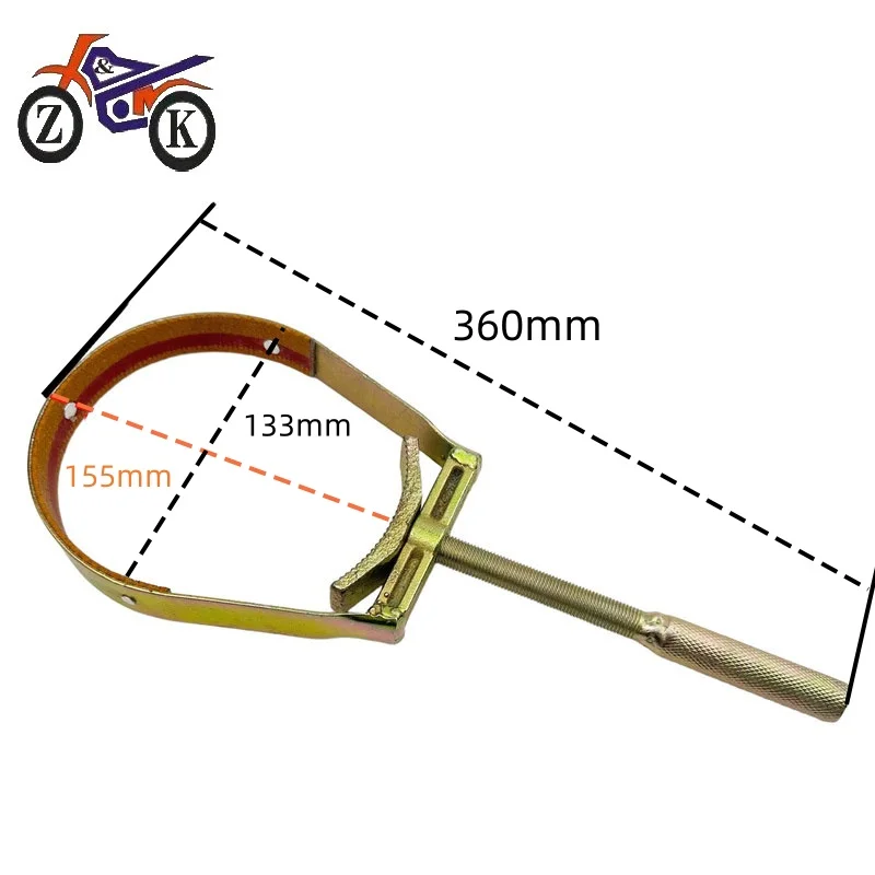 0022 Clutch Removal Tool Flywheel Pulley Holder Motorcycle Flywheel Pulley Rotor Wrench Sprocket Holder Tool - Image 2