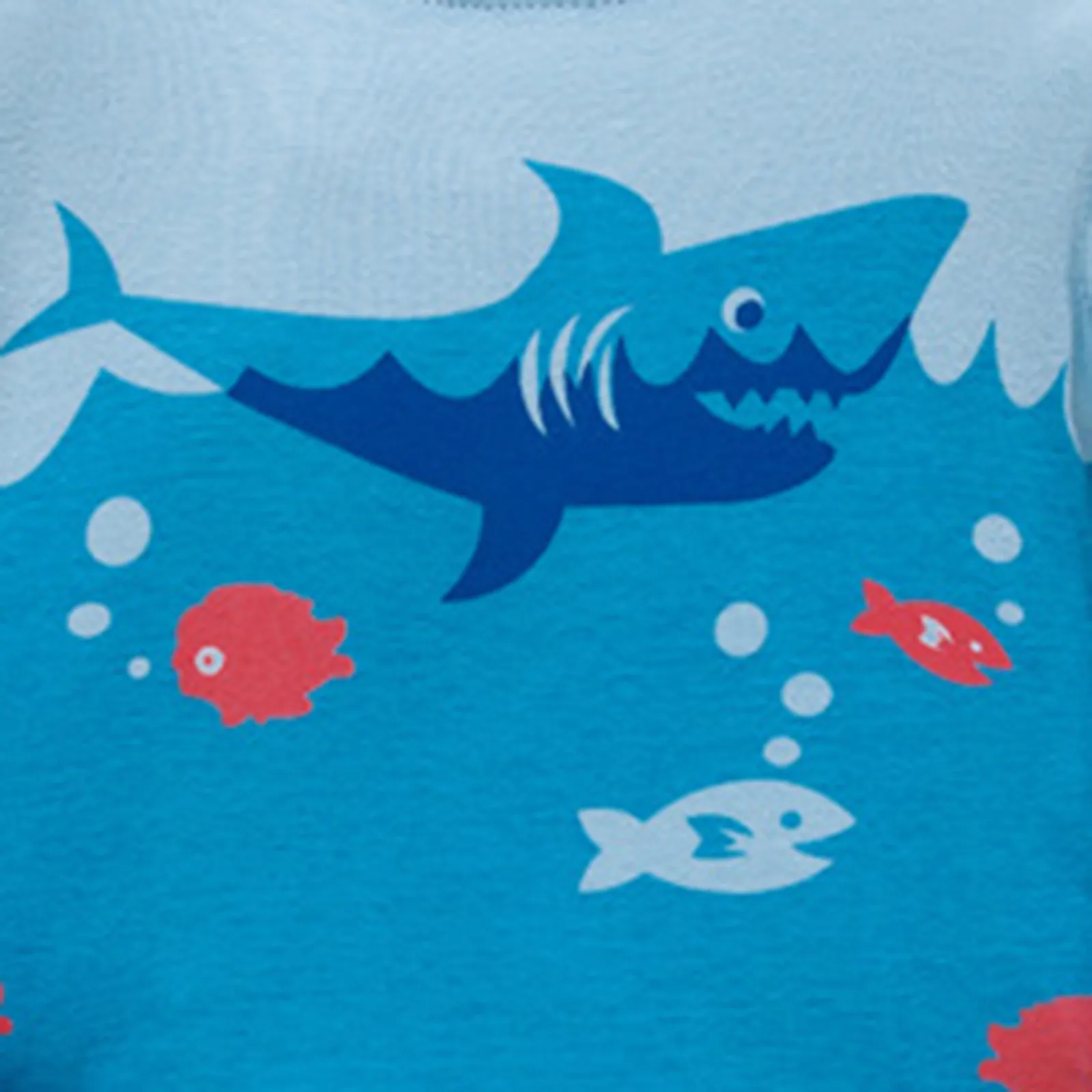 2024 Autumn Winter Sleepwear Full Sleeve Cotton Boys Sleepwear Kids Cartoon Shark Print Styling Sleepwear Children Baby Pajamas