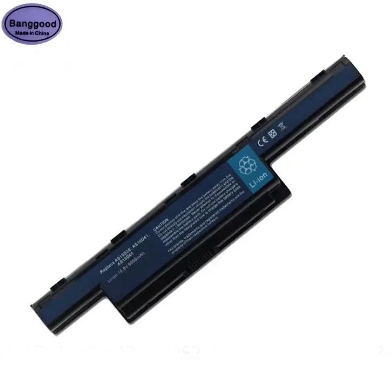 6600mAh AS10D31 AS10D3E AS10D41 Laptop Battery for Acer Aspire V3 5741 5742 5750 5551G 5560G 5741G 5750G AS10D51 AS10D61