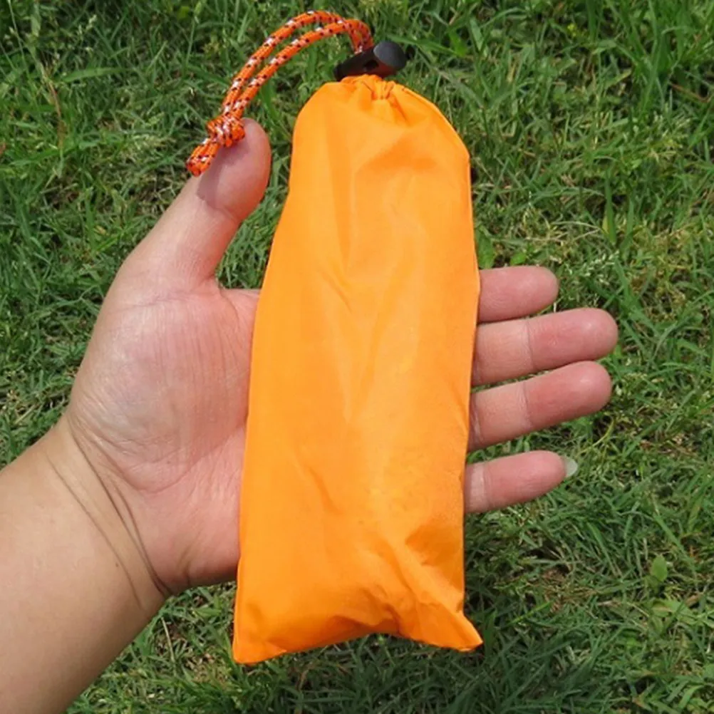Portable Tent Peg Kit For Tent Setup Campers Professional Steel Nails Rope Storage Pouch Perfect Travel