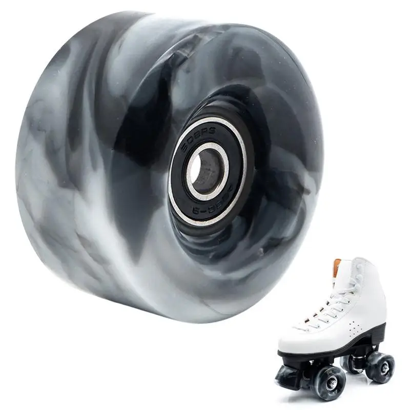 

Roller Skate Wheels Indoor Roller Skate Wheel With Bearing PU Wheel Installed For Quad Skates Wear-resistan Roller Skate Wheel