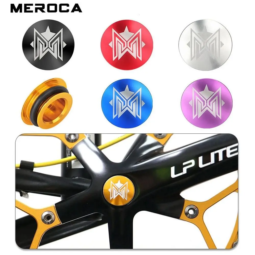 High Quality MUQZI Bicycle Teeth Plate Alloy Waterproof Crank Cover One Hollow Plate Bicycle Accessories