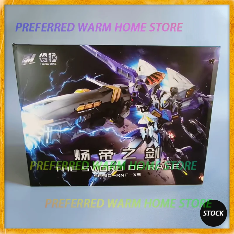 

In Stock Originate Frozen Metol LG-001 THE SWORD OF RAGE SESIO-RNF-XS Assemble Movability Model Toys Tyrant Sword SX-NFR-01SES