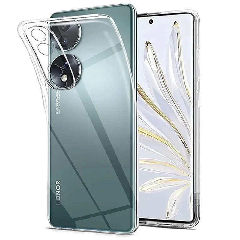 Ultra Thin Transparent Silicone Soft TPU Case For Huawei Honor 70 90 Lite 60 SE X9A X8A X8 X7A X6 Clear Bumper For Honor 90 Pro