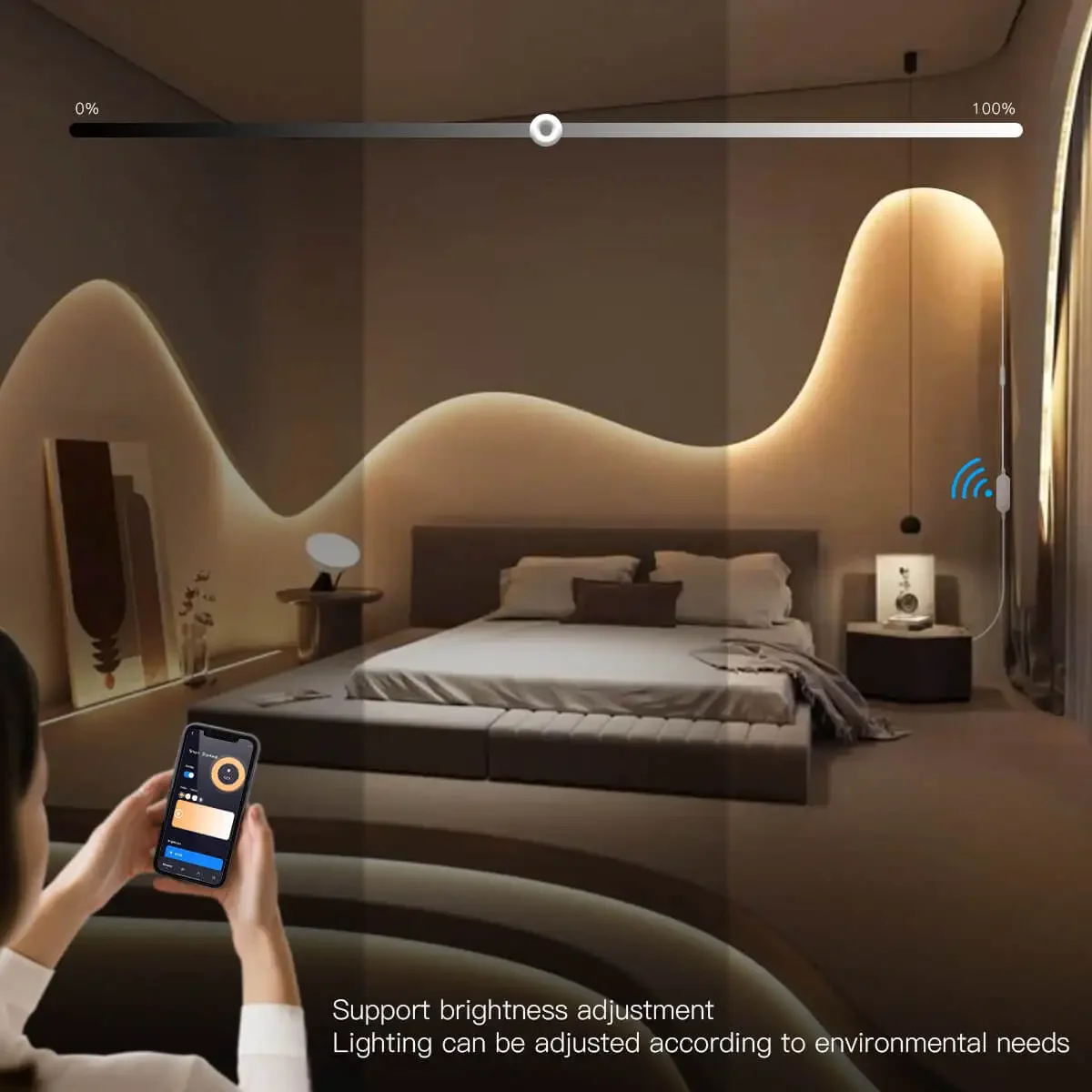 Smart Zigbee Neon LED Strip Licht USB 5V RGB/Koud Wit/Warm Wit Werken met Zigbee Hub Gateway Alexa Google Home APP Voice Ctrl