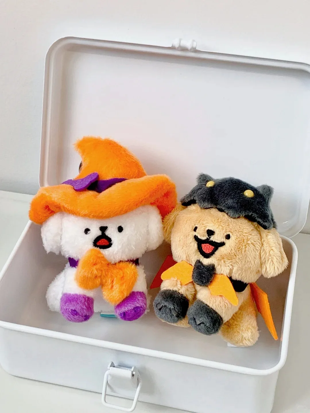 جديد سلسلة الهالوين المالطية Kawaii رقيق تمثال دمية على ظهره سلسلة مفاتيح سحرية لطيف الشكل عيد الميلاد يوم هدية عيد ميلاد لعبة ﻿