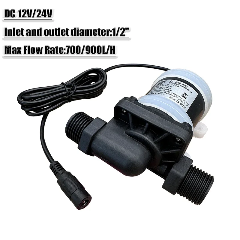 IP68 DC 12V 24V Stainless Steel Shaft Brushless 1/2