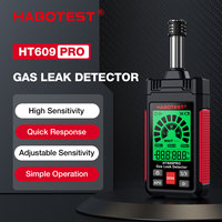 HABOTEST HT609 Pro Natural Gas Detector Gas Leak Detector 0-1000PPM Sound & Screen Alarm Flammable Natural Methane Gas Detector