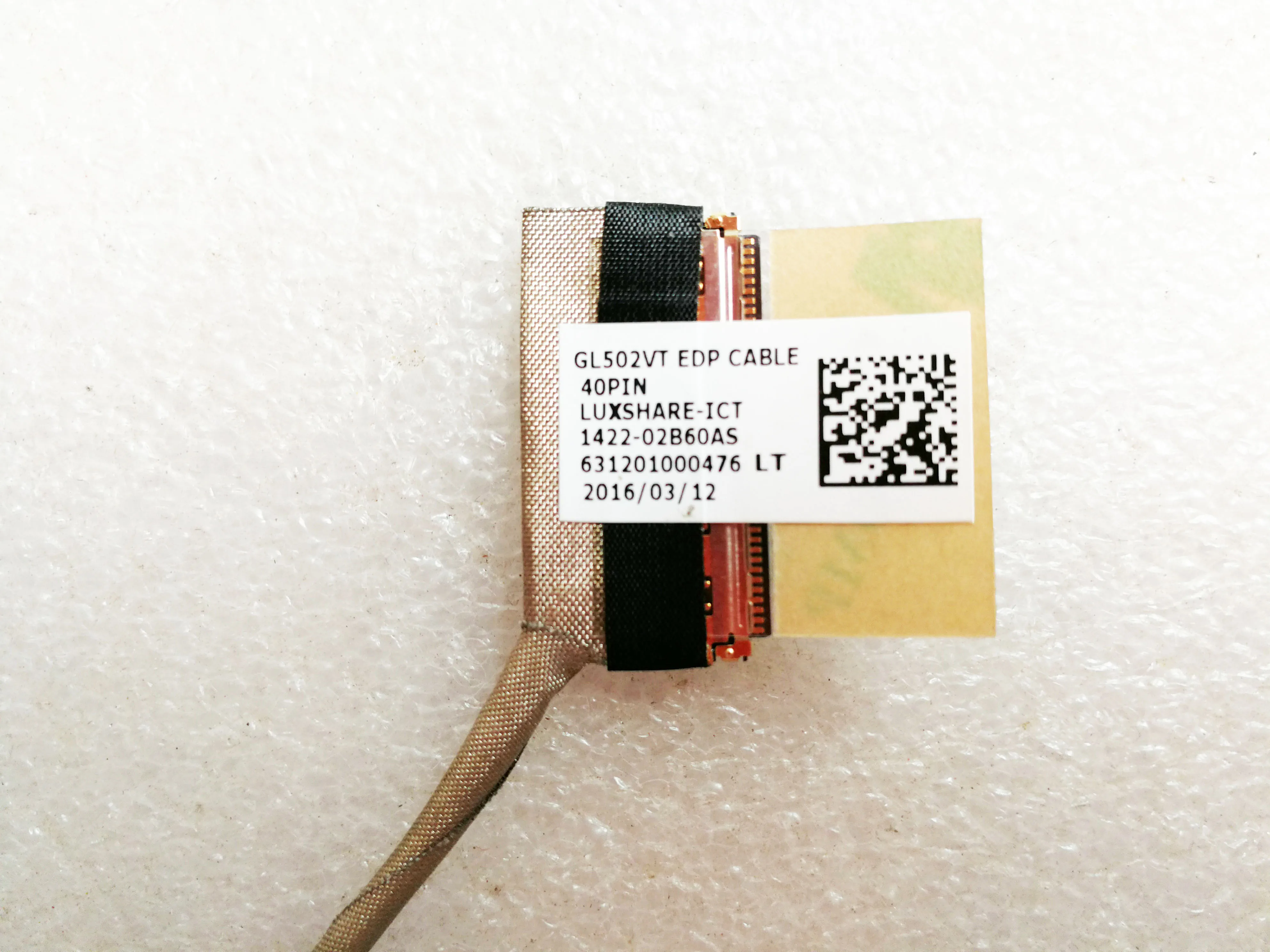 Nieuwe originele voor ASUS GL502VT GL502VS GL502VM led lcd lvds-kabel 40-pins 1422-02B60AS