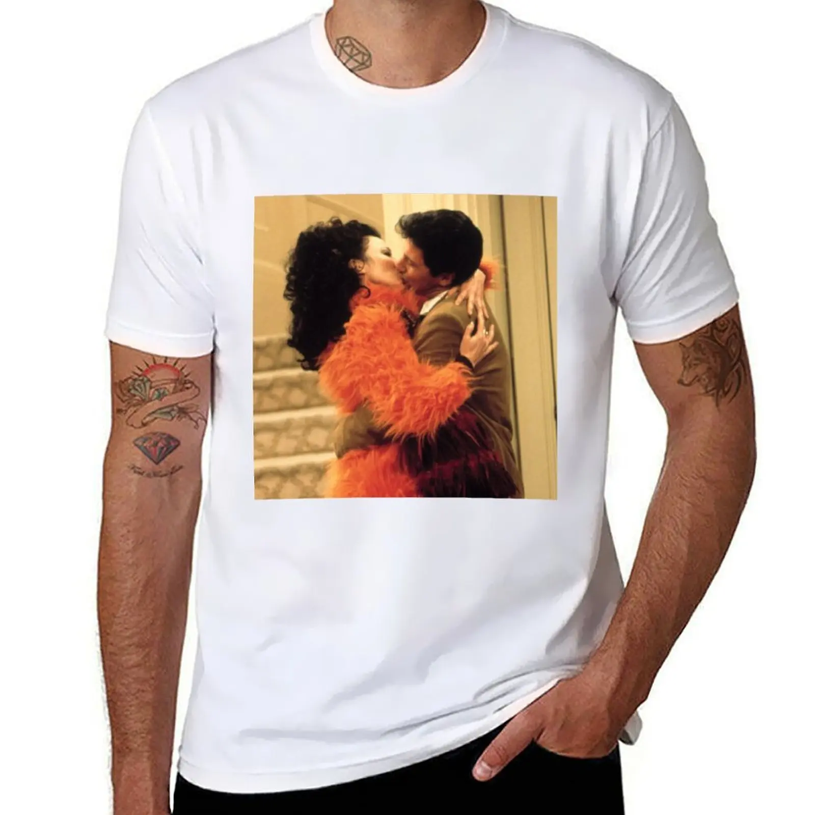 

The Kiss from The Nanny T-Shirt man t shirt heavy cotton man tshirt