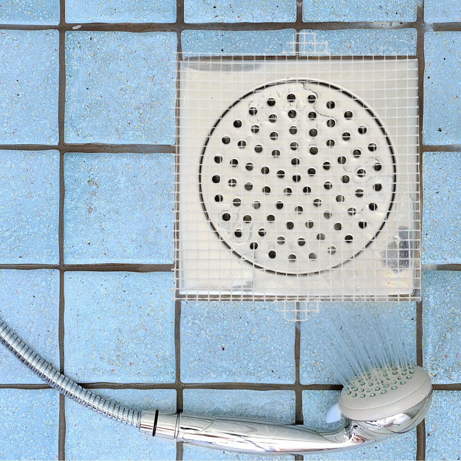 

50pcs Floor Drain Sticker Hair Filtering Decal Anti-Blocking Sink Strainer Sticker Disposable Drain Filter For Bathtub Shower