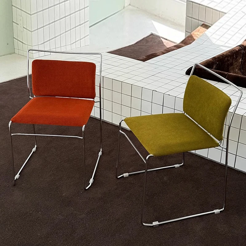 كرسي طعام على طراز العصور الوسطى، شقة منزلية صغيرة، كرسي دراسة ذو إحساس كبير، كرسي مقهى، حقيبة ناعمة، مسند ظهر 가구 proz izanы Estudiл #2