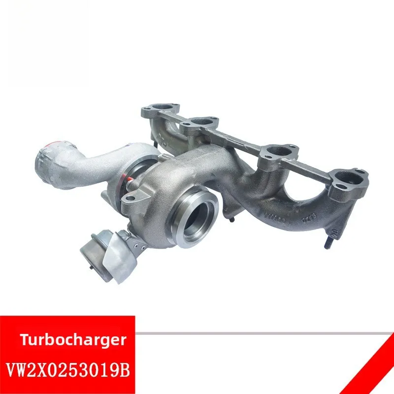 Forklift parts Turbocharger VW2X0253019B with exhaust manifold inlet