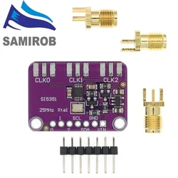 DC 3V-5V CJMCU-5351 Si5351A Si5351 I2C Clock Generator Breakout Board Module generatore di segnale Clock 8KHz-160MHz per Arduino