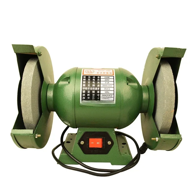 

Industrial-grade 220v electric desktop grinder multi-functional household factory small grinder grinding metal polishing