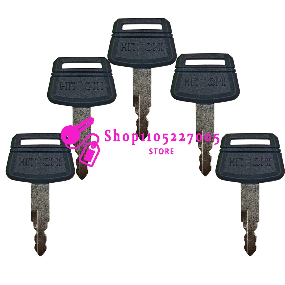 20/10/5/1PCS Nieuwe Sleutels met Logo Contactsleutel voor EX200 Motor Graafmachine