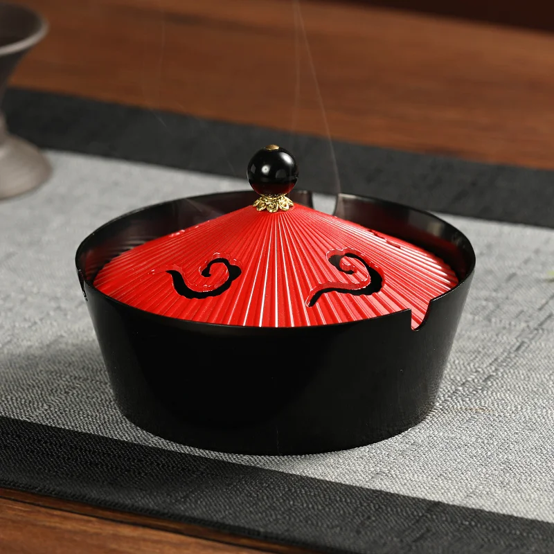 

Creative Alloy Incense Burner Home Aromatherapy Burner Tea Ceremony Ornament Small Chinese Style Red Sandalwood Burner Chinese S