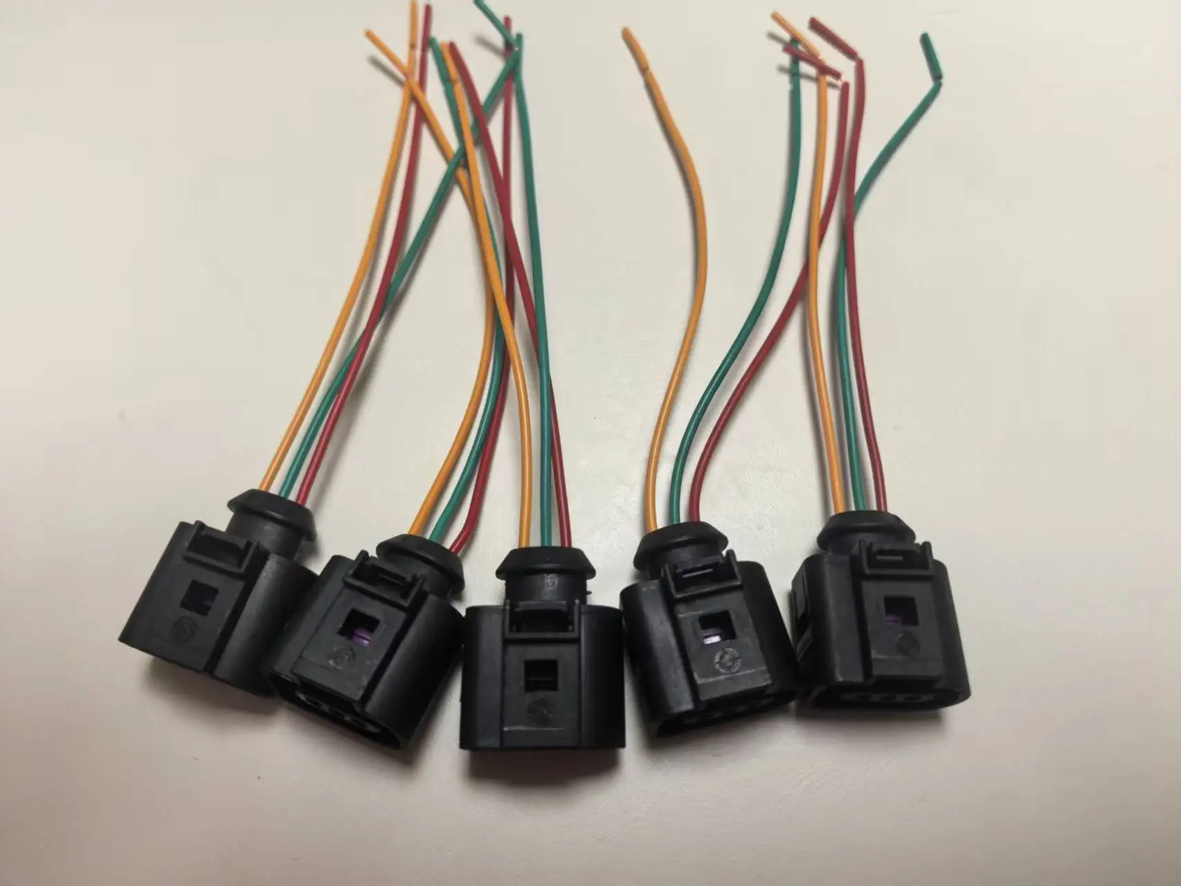 5WK97023 03L906461 Mass Air Flow Meter Maf Sensor Plug Pigtail Connector Wire For Audi A1 A3 VW Seat Skoda 1.6TDI
