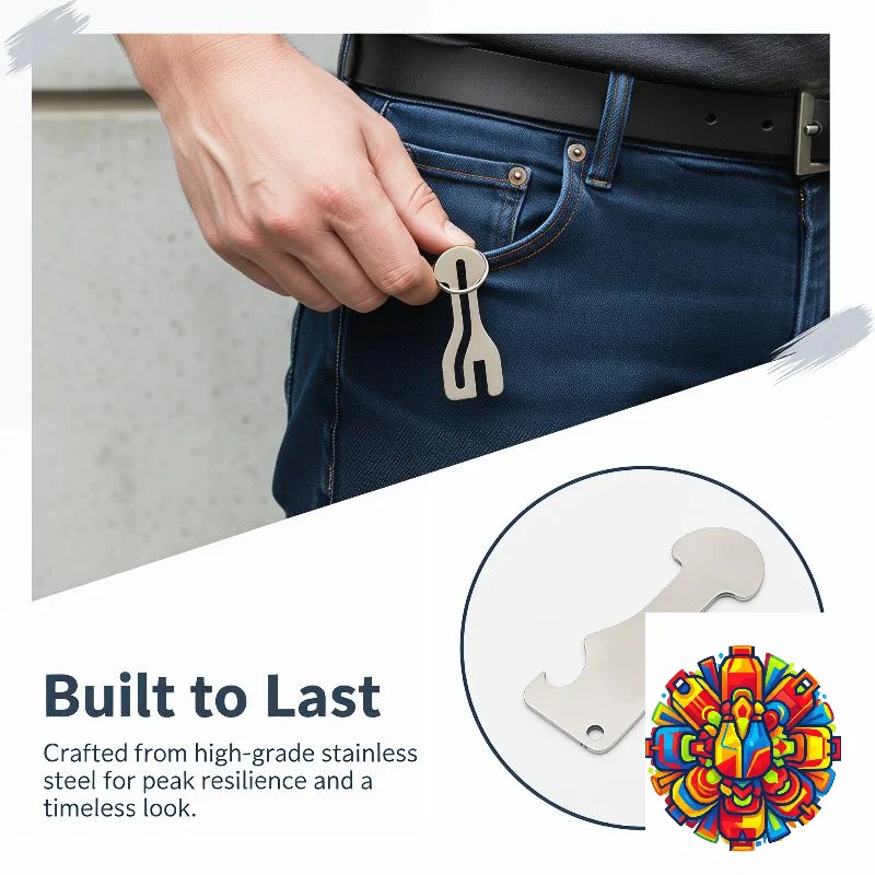 1Pc Reusable Anti-scratch Stainless Steel Trolley Token Keychain Portable for Supermarket Grocery Shopping Home Use 1pcs