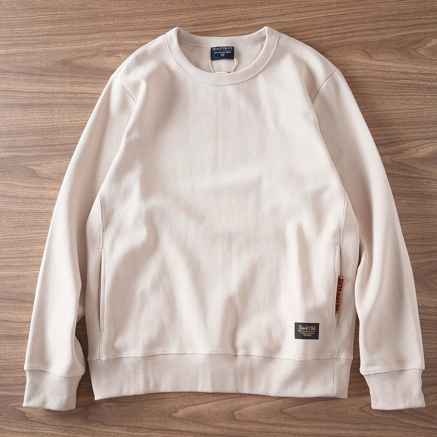 

Мужское худи из смесового хлопка и полиэстера, 390 г, с круглым вырезом, свободного кроя, повседневная одежда, длинный рукав...