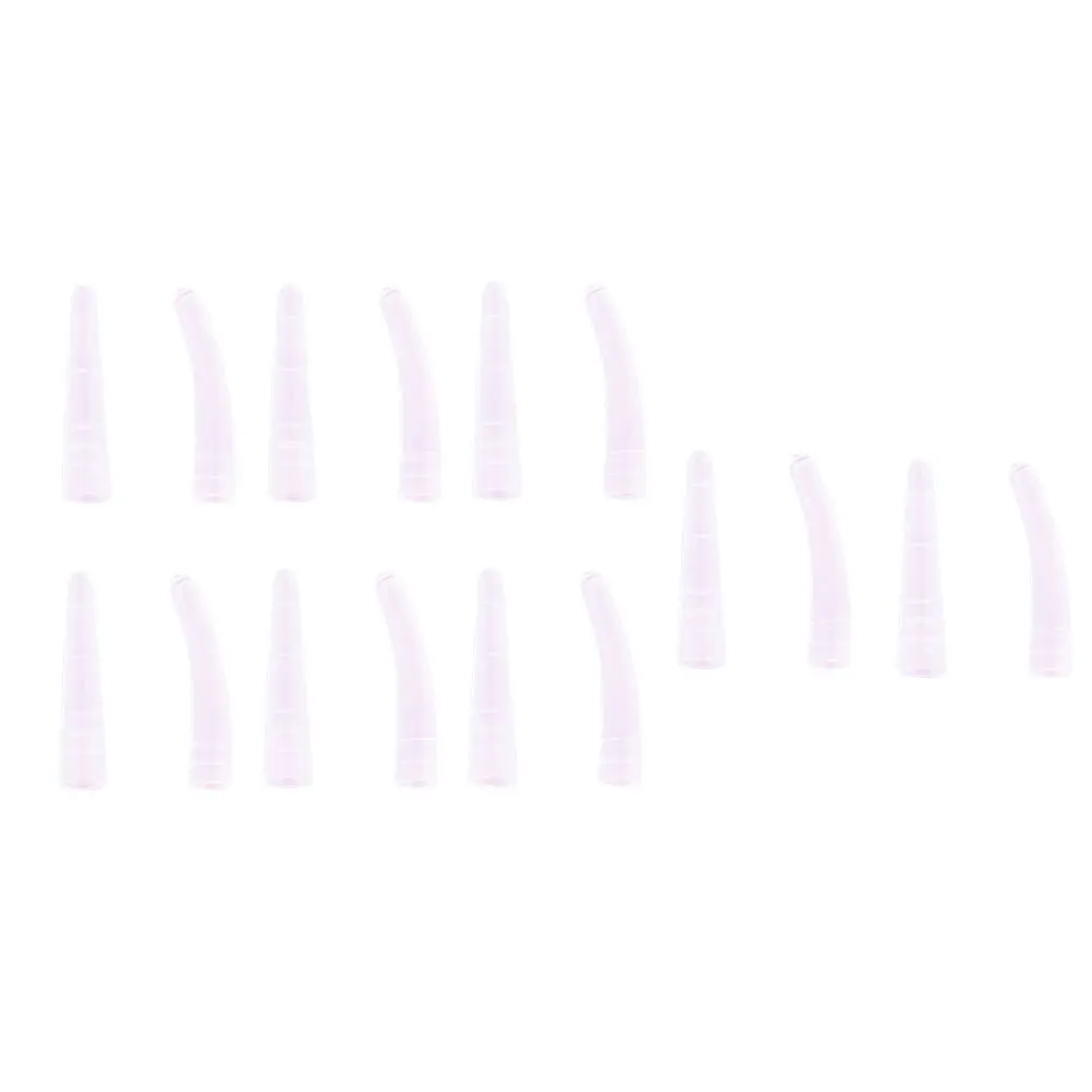 1 ensemble de capuchons de manchon de pince à cils, housses de protection en Silicone souple, outil de remplacement antidérapant pour Extensions de cils, beauté