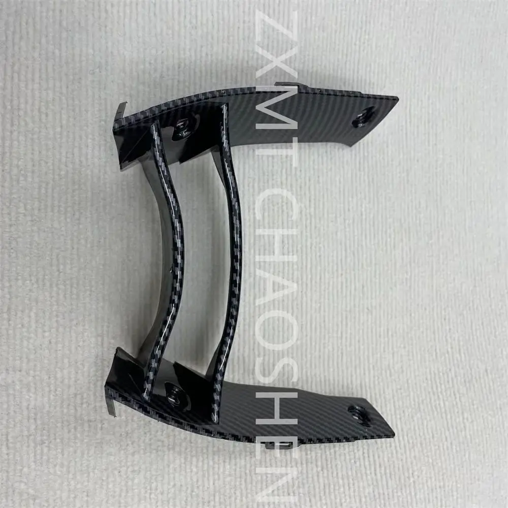 The ABS Motorcycle fairing R25 R3 shell guard plate 2019, 2020, 2021, 2022, 2023, 2024 carbon fiber triangular belly.