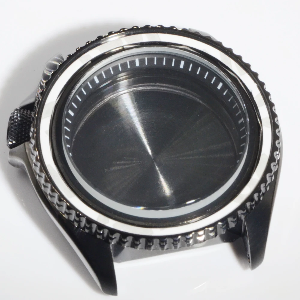40mm 62Mas Case Nh35 Case Watch Case for 38mm Bezel Mineral Glass Watch Mod NH34 NH35 NH36 Watch Accessories