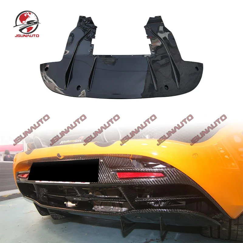 

Rear Diffuser OEM Style Dry Carbon Fiber Rear Bumper Diffuser For Mclarendon 720S Coupe Rear Bumper Lip Spoiler