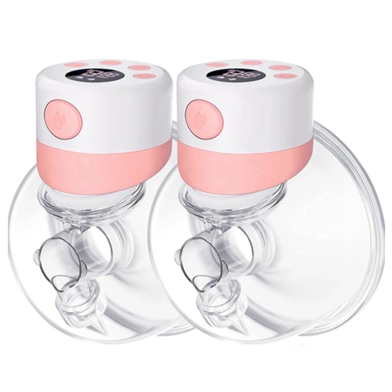 

Hands-Free Breast Pump,Wearable Portable Breast Pump Double Fit Flange,Travel Breast Pump,Electric Breast Pump